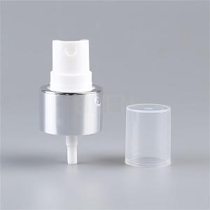 Quality Anodized Cover Plastic Mist Sprayer Silver Shinny Sliver 24 410 wholesale