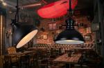 Retro Loft Industrial Style Restaurant Chandelier Bar Simple Bar Villa Project 3