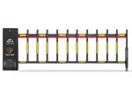 Automatic Car Parking System Boom Barrier Gates For Car Park 10 Millon Operating