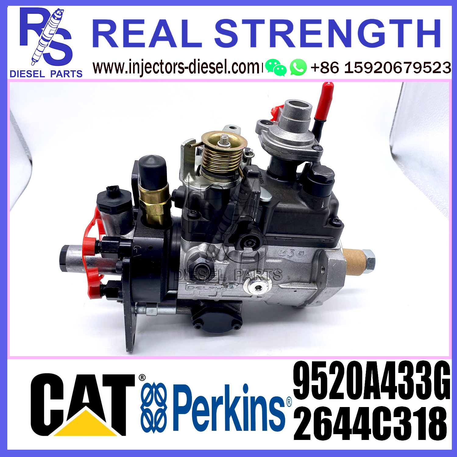 DP210/DP310 Pumps Diesel Fuel Injection Pump 9520A430G 9520A433G 2644C318 317-2507 3172507 For PERKINS Caterpillar Engin
