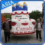 Cartoon Advertising Inflatables Balloon , Giant Mouth Lip Customized Character
