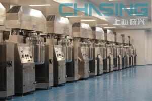 Quality Liquid And Cream Production Cosmetic Emulsifier Mixer With Homogenizer 380V wholesale