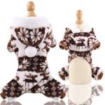 Coral Velvet Fleece Pets Wearing Clothes Puppy Hoodie 30cm Winter Dog Clothes