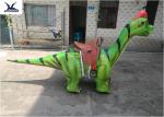 Kiddie Animatronic Walking Large Ride On Dinosaur Theme Park Game Center