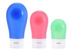 Portable Wash Kit 60ml Silicone Travel Tube For Cosmetic Packaging