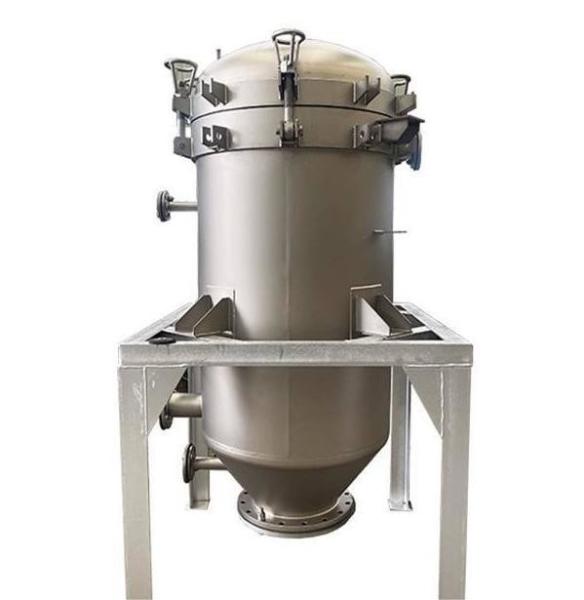 Food Beverage Water Filter Housing with Automatic Self-cleaning Cake Candle