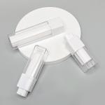 Transparent Airless Plastic Packaging Bottles 15ml 30ml 50ml
