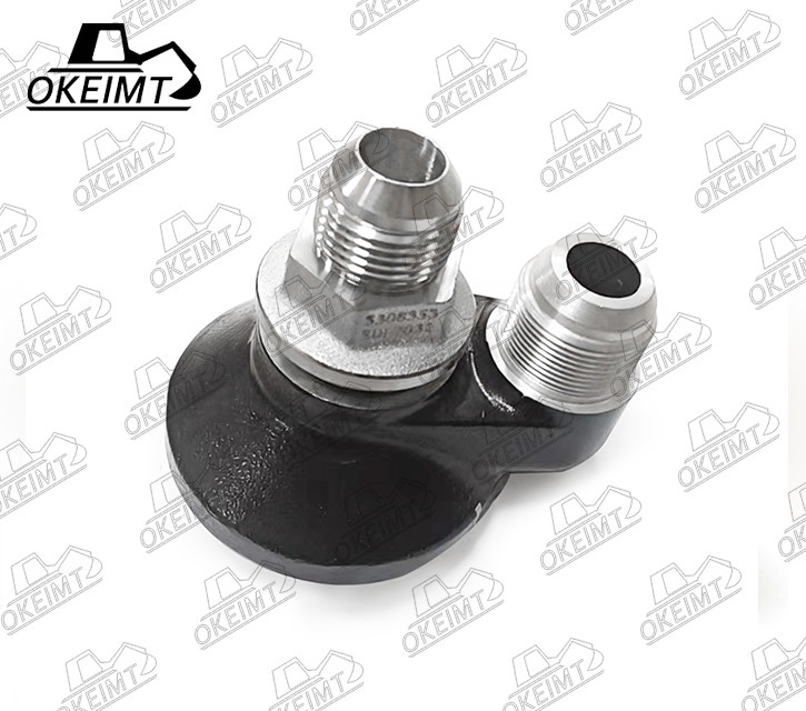 QSF3.8 5308353F 5309233F Oil Filter Head Cover Seat For Engine