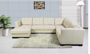 Quality leather living room sofa set1073# wholesale