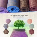 Factory Wholesale PVC Yoga Mat Jute Yoga Mats