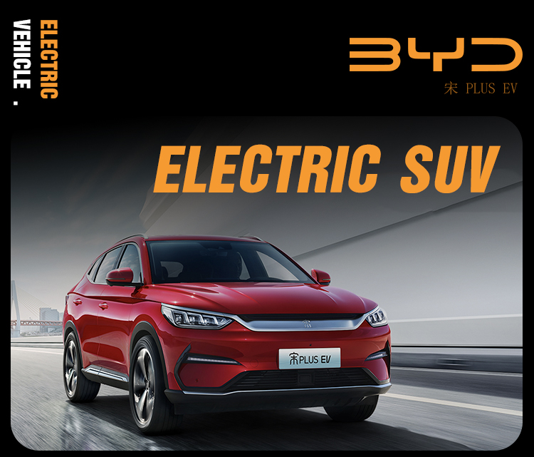 2023 Byd Song Electric Suv Small 4-Person Battery-Operated Car with 380 KW Power Type and 30Min Charging Time