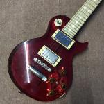 High quality LED light acrylic electric guitar maple fingerboard, free shipping