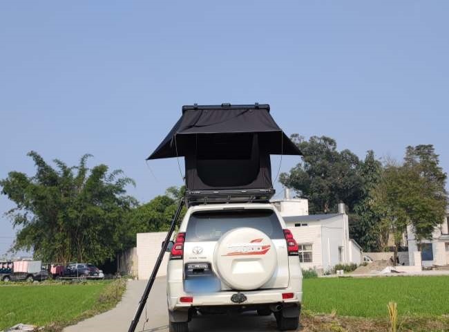 2-3 People Hard Shell Car Rooftop Tent For Van Jeep SUV Truck
