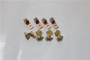 Quality small electronic components, brass stamping parts for electric german socket parts wholesale
