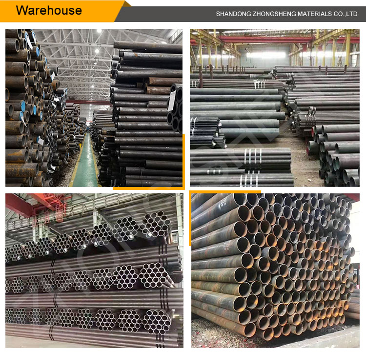 ERW Technique Carbon Steel Seamless Pipe for Bending Service ASTM A35 SA106 API 5L A53 Cold Drawn