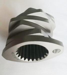 Quality Model 75 Twin Screw Extruder Kneading Blocks Screw Segments for Puffed PET Food wholesale