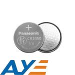 CR2450 Button Battery Holder Poly-Carbon Monofluoride And Manganese Dioxide