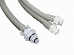 Quality GE Ohmenda Datex Nibp Cuff Connectors 2 Grey Tube And Plastic Connectors wholesale