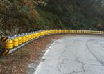 Yellow Red Color Traffic Safety Roller Barrier Road Spinning Barrel D350XL500mm