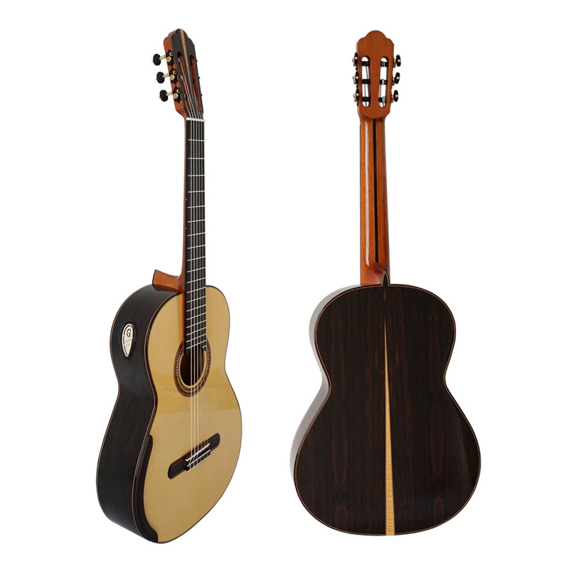 China Yulong Guo Double Top Guitar Master Concert Models with Ziricote Back and Side