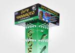 Retail Corrugated CardboardHook Display Rack Cardboard Enviromental Friendly