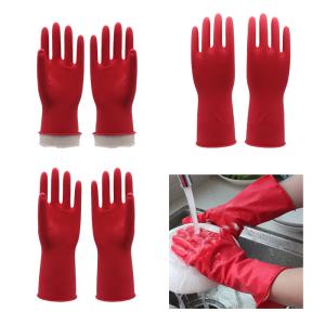 Quality Water Proof M 30g Dip Flocklined Housheold Cleaning Gloves wholesale