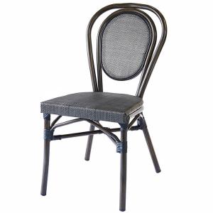 Quality Outdoor Restaurant Textilene Armless Patio Dining Chairs wholesale