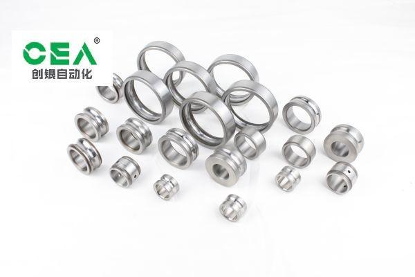 VLA200414N Four Point Contact Ball Bearing Ring 300-5400mm OD Thin Wall Light