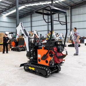 Quality Hydraulic Transmission Mini Excavator 1330mm Rotation Radius 1.5 Tonne Digger wholesale