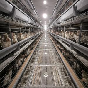Quality Chicken Closed House Battery Cage System Automatic Poultry Equipment in Tanzania wholesale