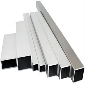 Quality High Hardness 6082 Aluminum Pipe 2mm Rectangular Tube Seamless Extruded Profile wholesale