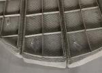 3 Sections Anti Corrosive Round Mesh Pad Demister SS316 For Absorption Tower