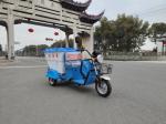 550W Motor Power Micro Electric Three Wheeled Cleaning Car 100kg 500L