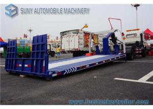 Quality FAW 115 Hp Engine Wrecker Tow Truck , Flatbed Wrecker Full Landing 5000 KG wholesale