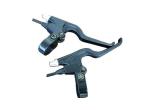 PVC Plastic Aluminium Electric Scooter Parts / Motorcycle Brake Lever