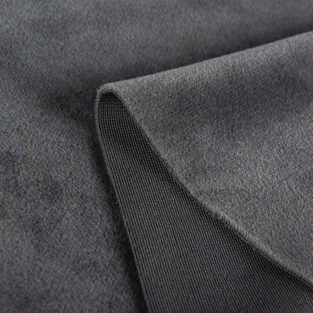 Plain Style 100% Polyester Short Fur Fabric for Home Textile Cushion and Jackets Making