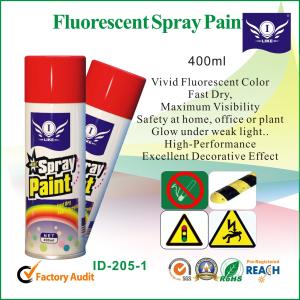 Quality Custom Aerosol Color Fluorescent Spray Paint 400ml For Wood Furniture wholesale