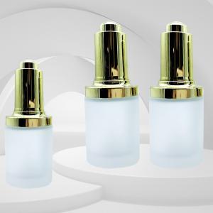 Quality Cosmetic Reusable Perfume Frosted Glass Dropper Bottles 30ml 60ml wholesale