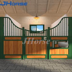 Quality Metal Building Material Industry European Horse Stalls Heavy Duty wholesale