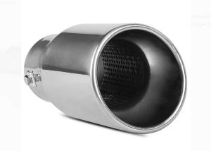 Quality ISO Bolted On 3x4x9 Inch Chrome Tailpipe Tips wholesale