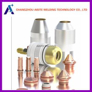 Quality AJAN Plasma Cutting Machine Consumables Copper Nozzle For Plasma Cutter wholesale