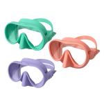 Youth Tempered Glass Diving Mask Adjustable Strap for Swimming Diving and
