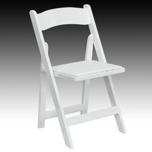 Quality Wedding chair, white wood folding chair, garden chair wholesale