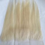 Blonde 613 Transparent HD Lace Frontal Brazilian Straight Human Hair Blonde