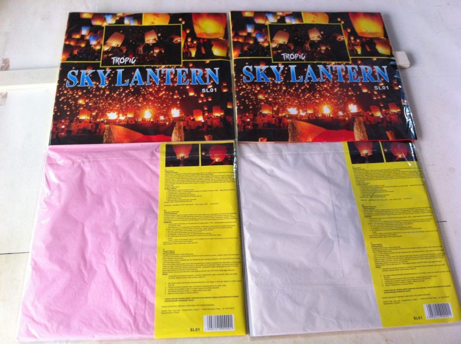sky lantern 95*55*37CM Environmentally friendly materials for European countries