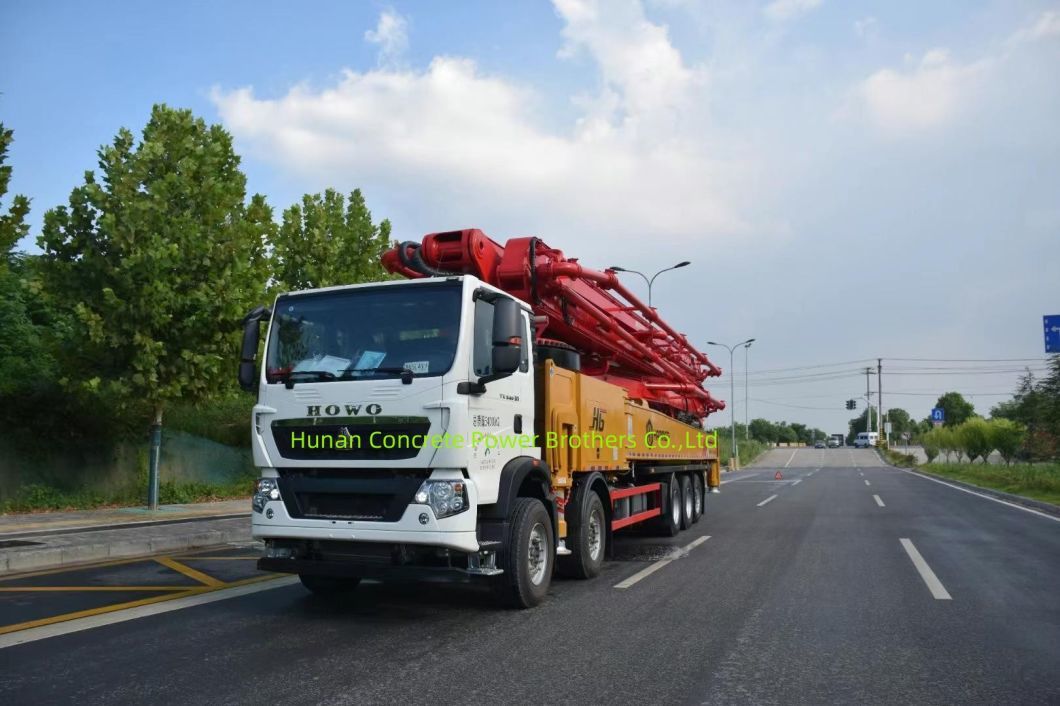 New 75m Concrete Pump Truck Concrete Boom Pump