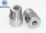 Solid Tungsten Carbide Parts Threaded Spray Nozzles High Strength