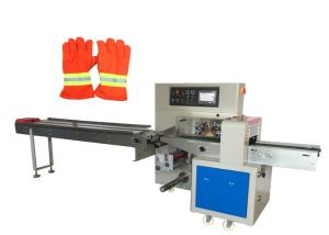 Quality Customized Pillow Packaging Machine Protective Gloves Packing 60 Bags / Min wholesale