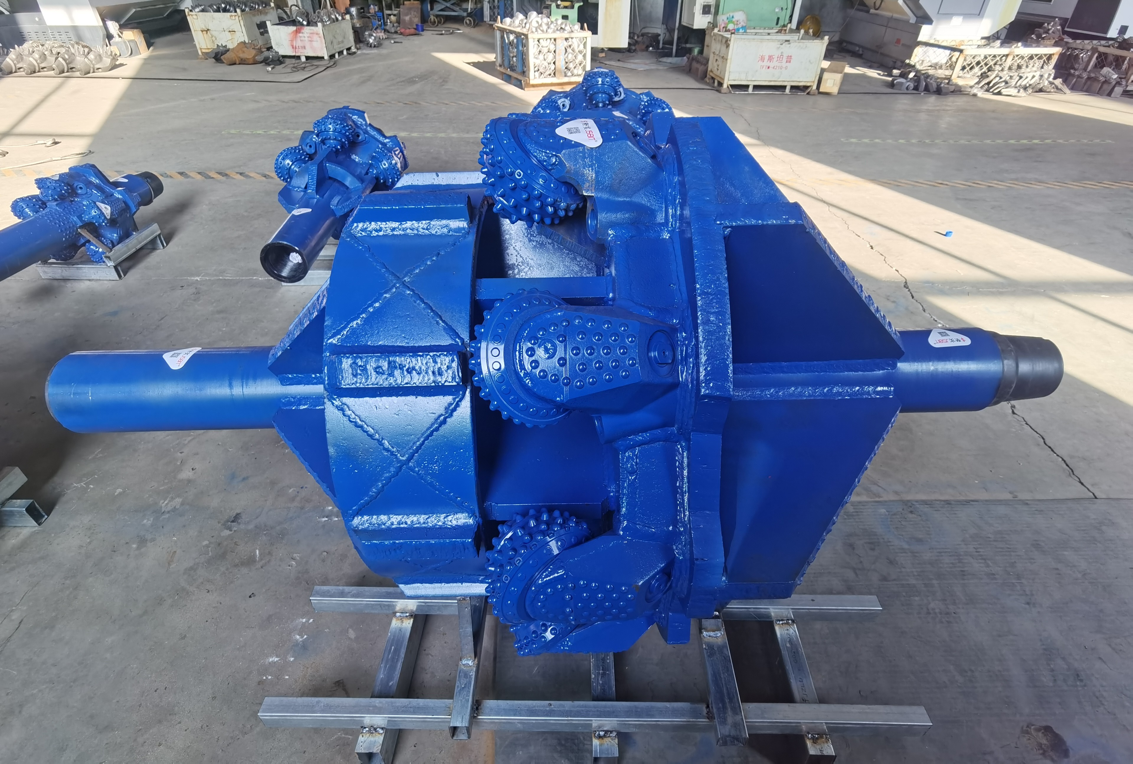 1000mm 40inch HDD hole opener and hdd rock reamer with 12inch roller bit