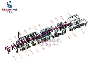 Quality Power battery PACK automatic production line (AGV) wholesale